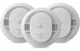 Kidde Smoke Detector Alarm, Battery Powered, 3-Pack - 20SDR