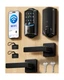Veise VE027-L Built-in WiFi Smart Lock with Handles, Fingerprint keyless Entr...