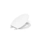 KOHLER K-4774-0 Brevia Elongated White Toilet Seat with Elongated,