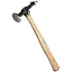 Martin 168G Round Face Cross Peen Finishing Body Hammer with Wood Handle, 12"