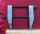 The L.S. Starrett Co Athol Mass No. 161-D Parallel Clamp Machinist Tool Metal