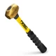 Brass Hammer 2 Lb. Nonsparking Hammer With 12 Fiberglass Handle  Double Faced
