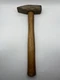 VINTAGE 48 OZ 3 LB BLACKSMITH HAMMER - CRAFTSMAN HICKORY HANDLE - USA