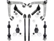 For Ram 2500 Control Arm Ball Joint Tie Rod and Sway Bar Link Kit 65445FSTB