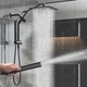 Veken 10 Luxurious All Metal Rain Shower Head with Handheld Spray Combo, High...
