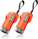 Car Safety Hammer, 2-Pack Window Glass Breaker & Seatbelt Cutter, Emergency Keyc