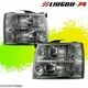LED DRL Headlights Fit For 2007-2013 Chevy Silverado 1500 2500 3500 Chrome Clear