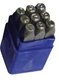 ATD Tools Metal Number Stamps 3/16" 9-Pc Beveled Induction Hardened ATD-9601