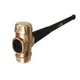 Wilton WL9-90830 B.A.S.H Brass Hammer 8 lb Head 30 in Handle Non-Sparking