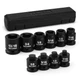 Socket Set 1/2 Drive 10 Piece SAE CR MO Square TecoTek TC030 Pipe Plug
