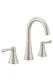 MOEN 84023SRN  Ronan 2-Handle Bathroom Faucet in Spot Resist Brushed Nickel