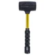 Nupla 75.10-035 Dead Blow Hammer, Round, 15 In