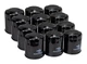 12 Pack Oil Filter for Briggs, Cub Cadet, Generac, John Deere, Kawasaki, Toro