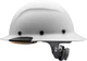 Lift Safety Dax HDF-24CWM Hard Hat White Carbon Matte 6pt
