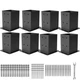 ICokin 4&times;4 Post Base 8 Pcs,Deck Post Brackets,Inner Size 3.6" x3.6&ldquo;Heavy Duty...