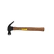Stanley 51-616 Curved Claw Wood Handle Nailing Hammer, 16 oz, Smooth Face