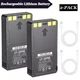 2-PACK 6370mAh LIT-22 Battery for SPYPOINT Flex-M Flex-Plus Flex-S Trail Camera