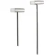 Ruiwaer 2pcs Dual Head Small Hammers Double face Jewelry Mallet Silver 