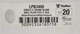 TayMac LPB3400 Flat Round Blank Plate Metallic 5 4-Inch. Box Mount, White Finish