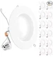 Sunco 12 Pack Retrofit LED Recessed Lighting 6 Inch, 2700K Soft White, Dimmable
