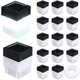 16 Pack Solar Fence Post Cap Lights 2In x 2In (5cm x 5cm) Solar Post Cap Fenc...