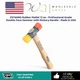ESTWING Rubber Mallet 12 oz - Professional Grade Double-Face Hammer with Hickory
