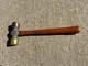 Craftsman 6 Oz Dual Soft Face Hickory Handle Hammer No 38298 Made In USA Vintage