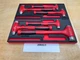 Snap-on Tools NEW RED 6pc Soft Grip DeadBlow Steel Face Hammer Master Foam Sets