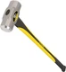 Truper 30930 10-Pound Sledge Hammer, Fiberglass Handle with Rubber Grip, 36-Inch
