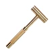K Tool KTI-71782 27 oz. Solid Brass Hammer with 1-1/16 in. Head Diameter