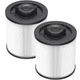 2 Pack DXVC6910 Cartridge Filter Replacement Compatible with DeWalt DXV12P