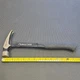Husky 20 oz Claw Hammer Black Steel Head Rubber Handle 13 in
