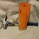 NEW ESTWING 22oz MILLED-FACE FRAMING HAMMER #E3-22SM & ORIGINAL LEATHER HOLSTER 