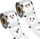 2 Rolls Cup Sealer Film Sealing for Machine 90-105 mm... 