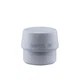 Halder 3203.060 Simplex Replacement Face Insert, Mid Gray Rubber, Non-Marring