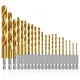 21 Pcs Titanium Coated Twist Hex Shank Drill Bit Set for DEWALT 1361