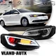 VLAND LED DRL Projector 2*Headlights For 2011-2018 VOLKSWAGEN JETTA W/Demon eyes