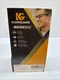 12 PAIR KLEENGUARD NEMESIS SAFETY GLASSES BLACK FRAME/SMOKE MIRROR LENS 25688