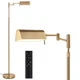 SUNMORY Dimmable LED Pharmacy Floor Lamp, 16W/1500LM Bright 57 inches, Gold 