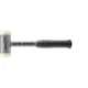 Supercraft 45 Dead Blow 2.06 Lbs. Nylon Hammer with 12.2 Metal Handle Rubber Gri