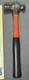 Vintage Craftsman 12 oz Ball Peen Hammer - Red composite w/ rubber grip - 38473