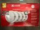 Kidde Smoke Alarm Model 20SA10 Hard Wired Detector with Backup Battery - 4 Pack