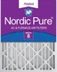 Nordic Pure 20x24x4 (19_3/8 x 23_3/8 x 3_5/8) Pleated MERV 8 Air Filter 1 Pack