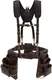 Tools Oil Tanned Leather Framing Rig with Padded Suspenders Leather Carpenter To