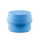 Halder 3201.080 Simplex Replacement Face Insert, Soft Blue Rubber, Non-Marring
