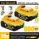 1/4PCS For DeWalt 20V 20 Volt Max 8.0AH Lithium-Ion Battery DCB204 DCB205 DCB200