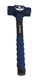 Seymour S500 4lb Engineer Hammer w Anti-Slip Cushion Grip &16" Fiberglass Handle