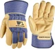 Wells Lamont Heavy Duty Work Gloves with Leather Palm (Wells Lamont 3300XL), Pal