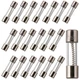 BOJACK T3AL250V 5x20mm 3A 250V Slow Blow Fuses 3 amp 250 Volt 0.2 x 0.78 Inch Gl