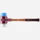 Halder Simplex Mallet with Soft Blue Rubber/Superplastic Inserts and Cast Iron H